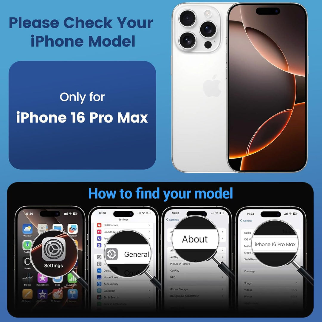 iPhone 16 Pro Max Case wih Magsafe