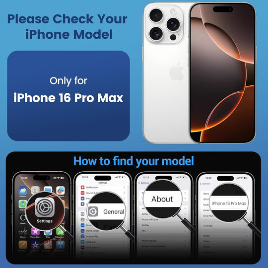 iPhone 16 Pro Max Case wih Magsafe