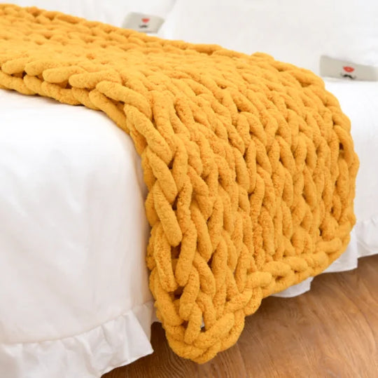 Fluffy blanket: warmth and style for your home