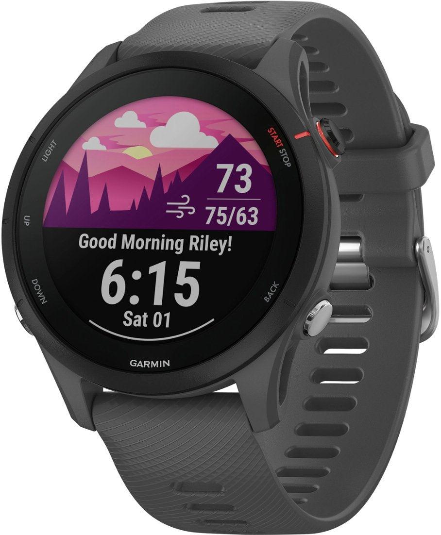 Garmin - Forerunner 255 GPS - Smartwatch 46 mm - Faserverstärktes Polymer - NanoInfinite