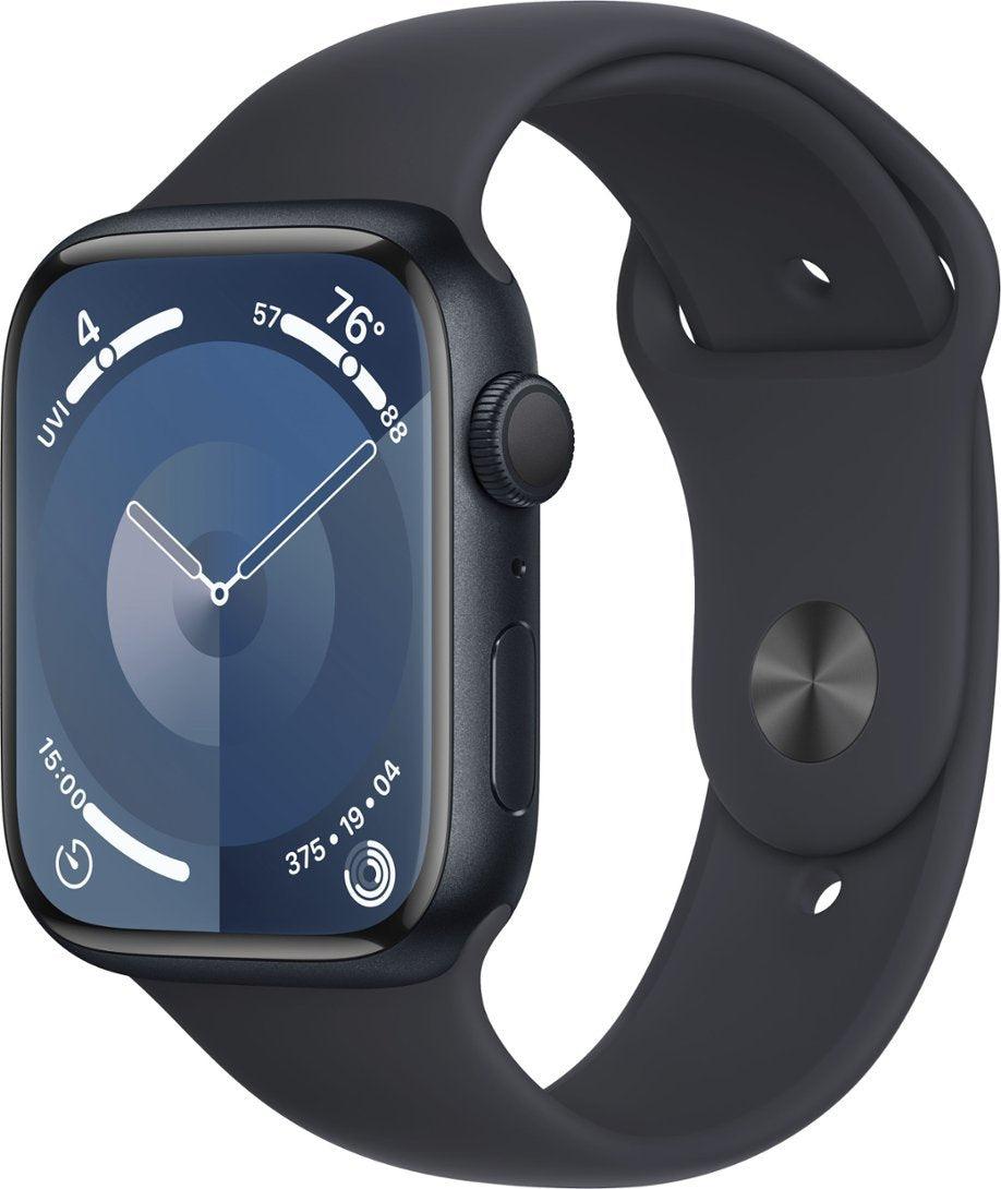 Apple Watch Series 9 GPS 45mm - Aluminiumgehäuse mit Sportarmband - NanoInfinite