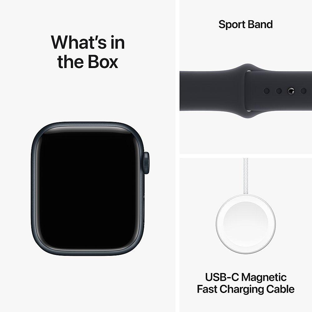 Apple Watch Series 9 GPS 45mm - Aluminiumgehäuse mit Sportarmband - NanoInfinite