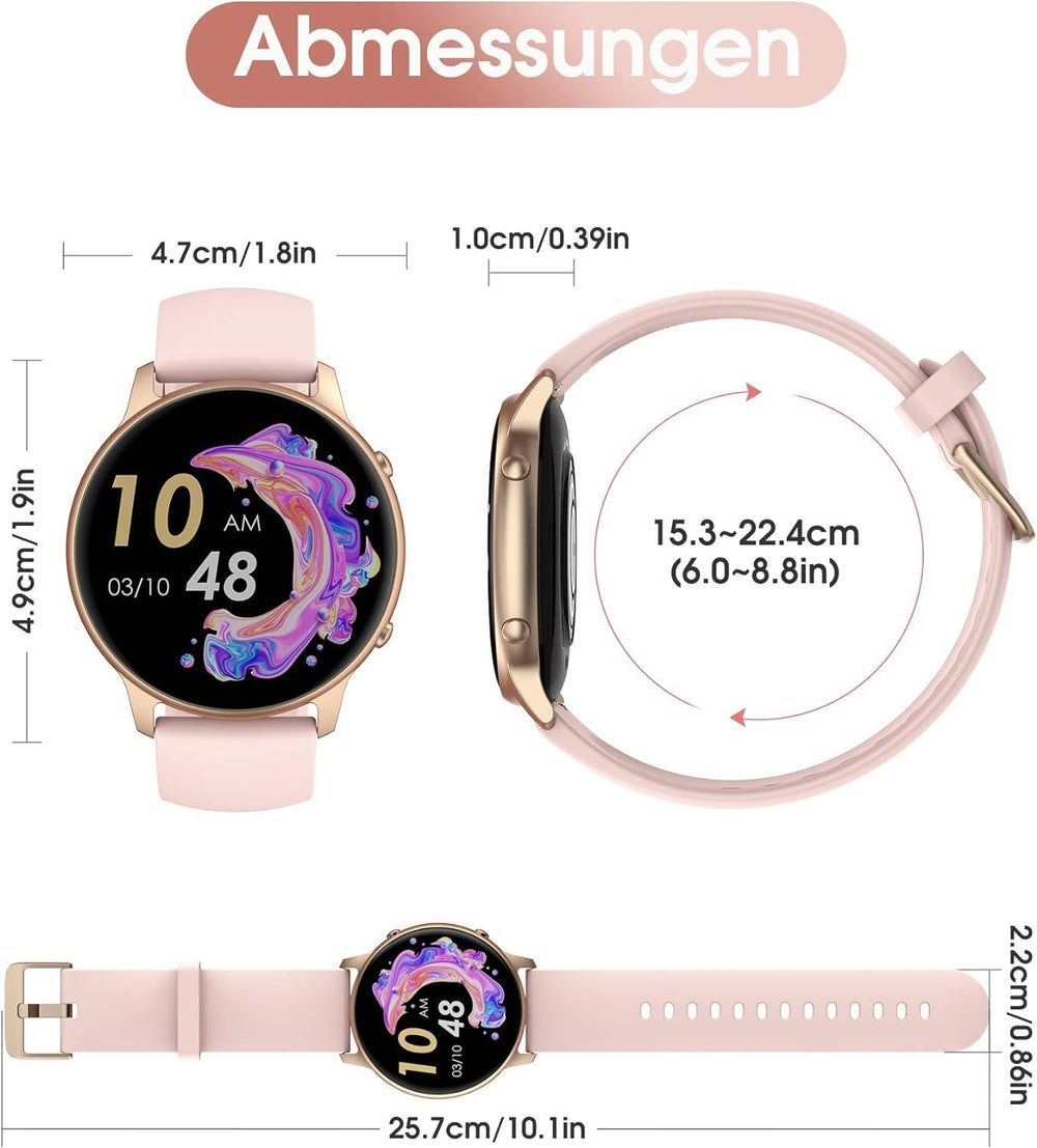 Fashion Smartwatch für Damen - NanoInfinite